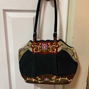 Embroidered Handbag